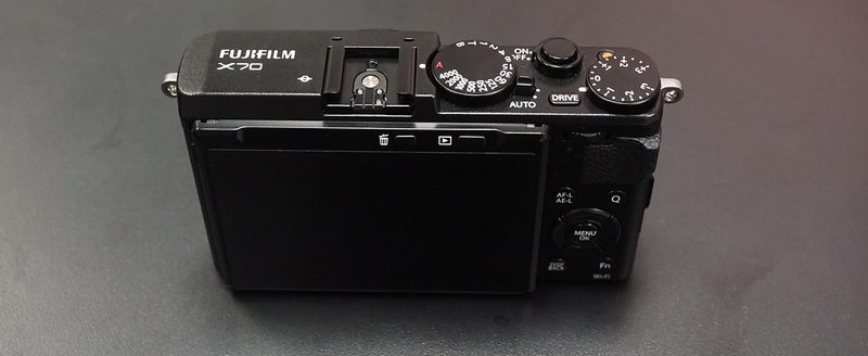 Illustration for article titled Fujifilm's X70 Is the Palm-Sized, Retro-Styled Camera We've Been Waiting For